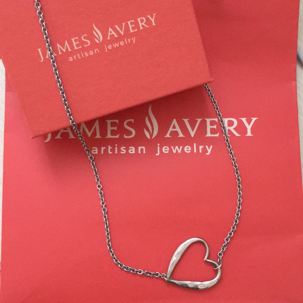James Avery Heart Necklace
